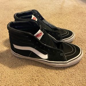 Black Vans Size 9